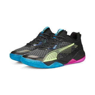Puma Hallen-Indoorschuhe Eliminate Power Nitro II schwarz/bunt Herren